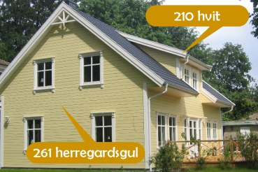 261 herregardsgul / Holzlasur deckend / 10 Liter